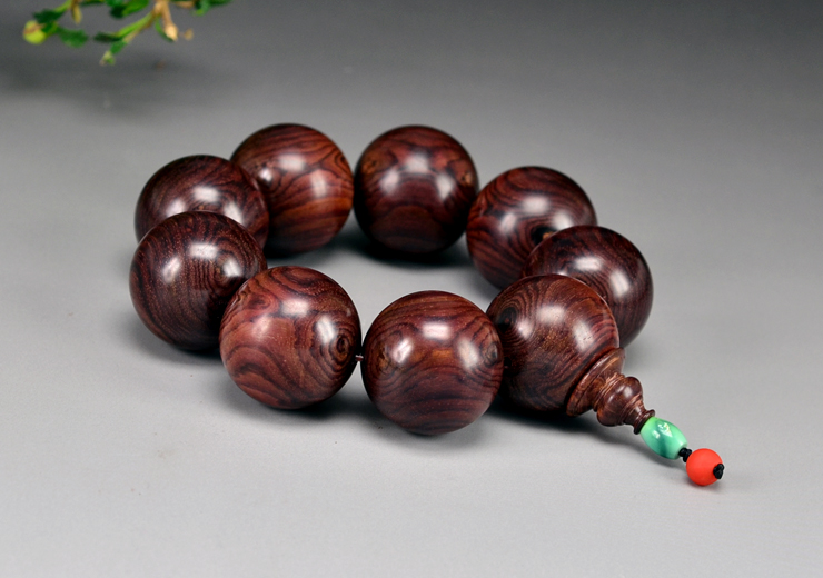 海南黃花梨鬼臉手串