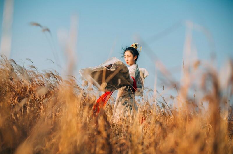 唯美人像寫真古風圖片