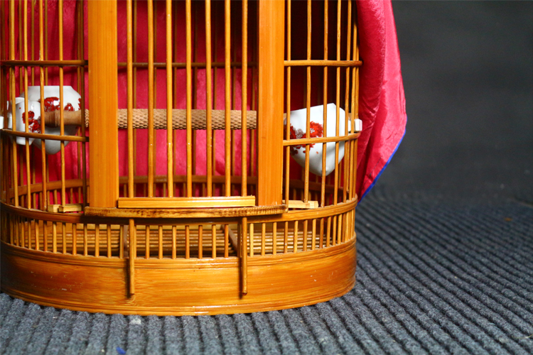 畫眉鳥籠，竹子老料四川籠