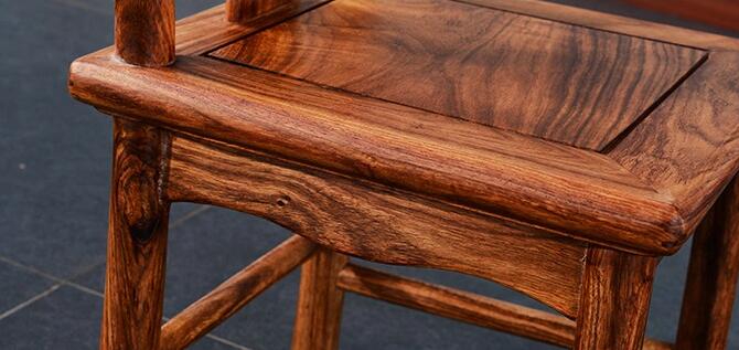 紅木小餐椅，刺猬紫檀木餐椅