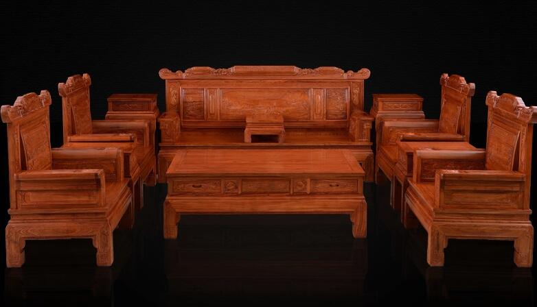 非洲花梨木沙發(fā)組合，非洲花梨木的優(yōu)點