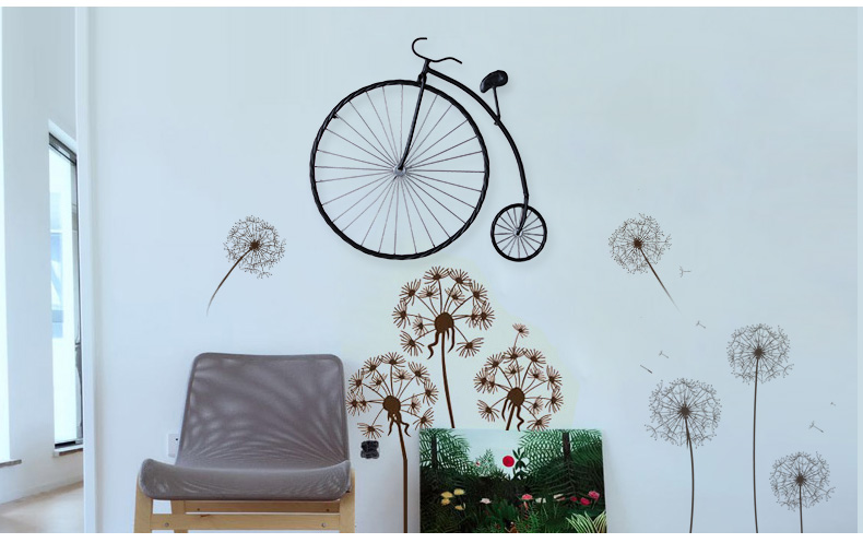 工業(yè)風(fēng)鐵藝自行車(chē)模型復(fù)古壁掛墻面裝飾