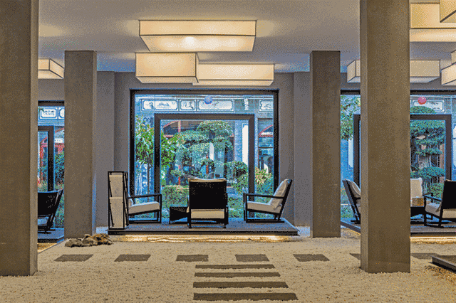 大理「既見(jiàn)·歡喜」的庭院