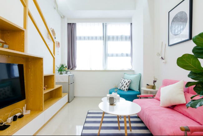 廈門(mén)挑高復(fù)式loft文藝小清新民宿