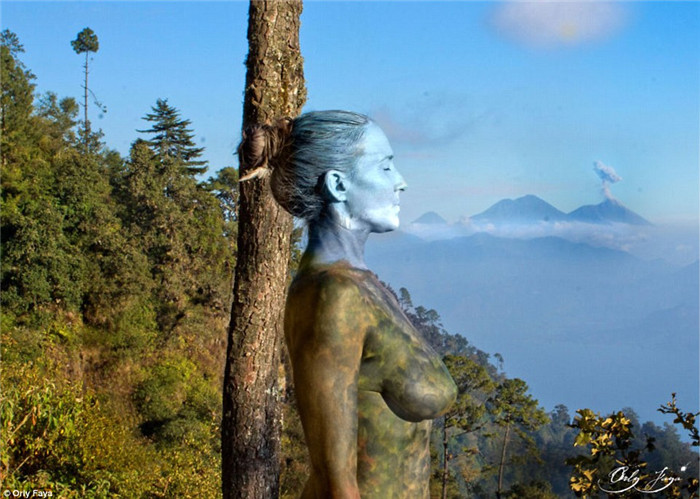 人體彩繪，美翻了人體彩繪圖片