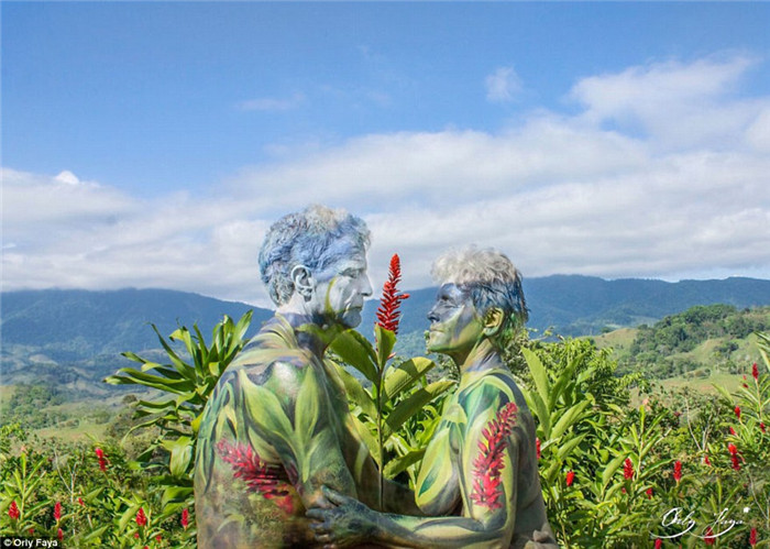 人體彩繪，美翻了人體彩繪圖片