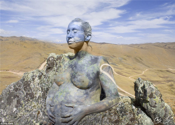 人體彩繪，美翻了人體彩繪圖片