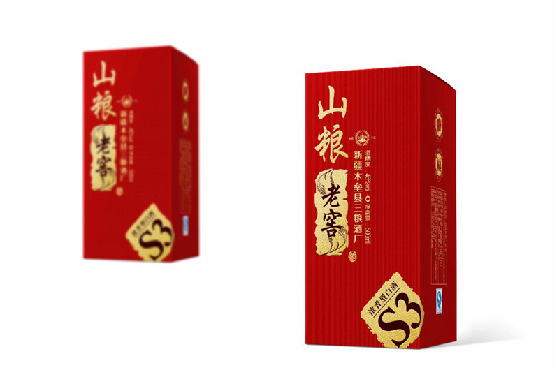 家佳樂文學(xué)山糧老窖酒包裝設(shè)計圖片