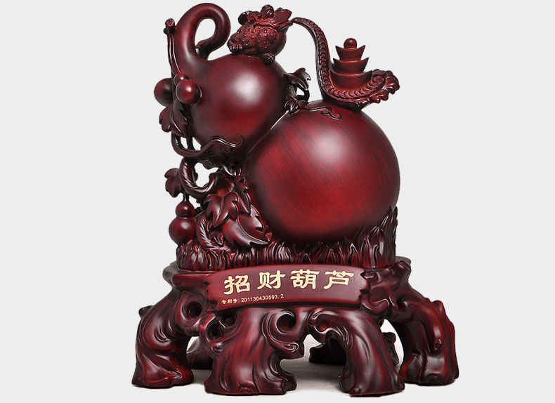 葫蘆擺件辦公室裝飾品招財風水工藝品