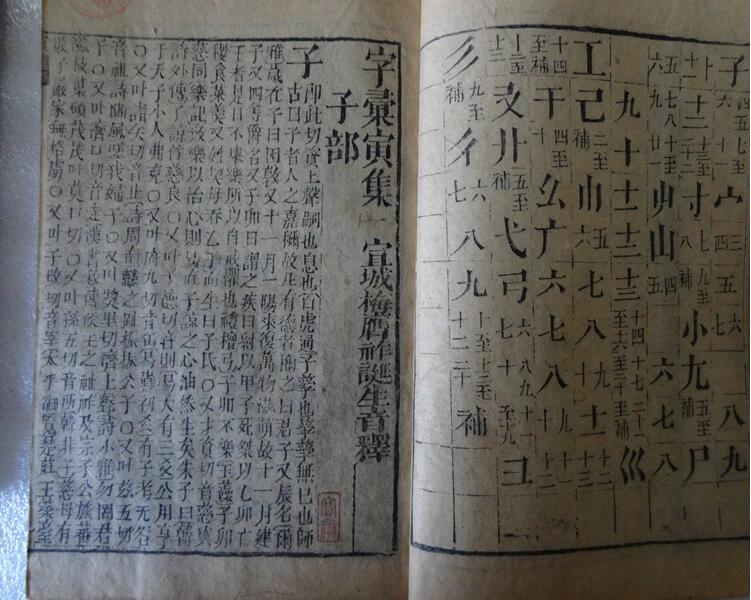 清代增補(bǔ)字匯線(xiàn)裝書(shū)籍14冊(cè)全套古書(shū)籍