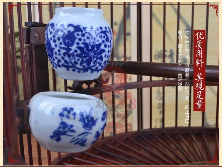 紅酸枝紅木畫(huà)眉鳥(niǎo)籠子