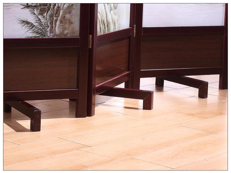 古典實(shí)木屏風(fēng)家佳樂文學(xué)山屏風(fēng)隔斷