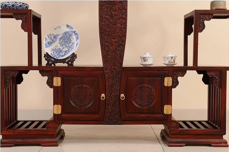 紅木家具中式仿古實(shí)木博古架