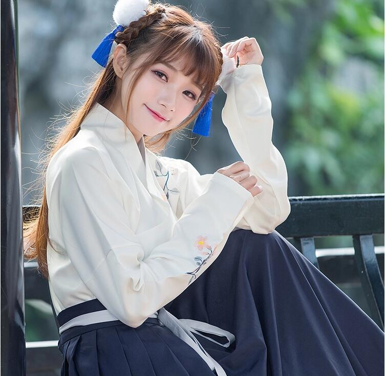 家佳樂文學(xué)女裝改良漢服女古裝