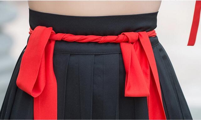 改良家佳樂文學(xué)襖裙刺繡花襦裙古裝圖片