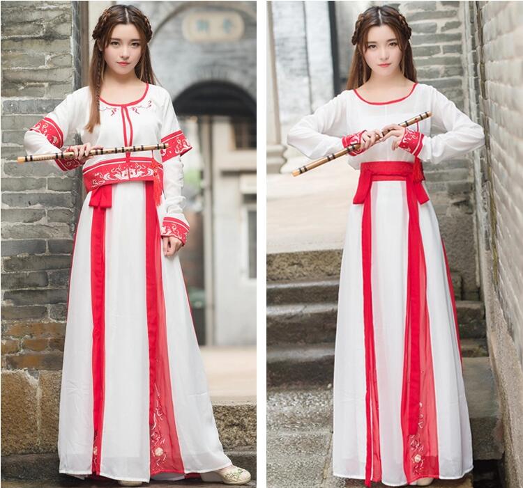 家佳樂(lè)文學(xué)古裝漢元素表演服