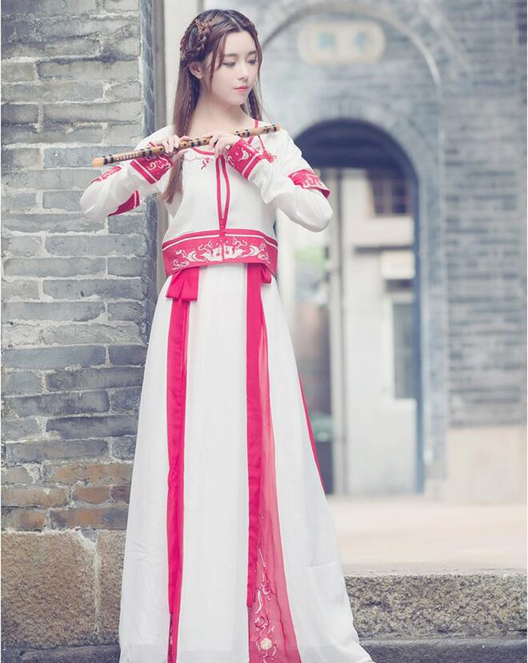 家佳樂(lè)文學(xué)古裝漢元素表演服