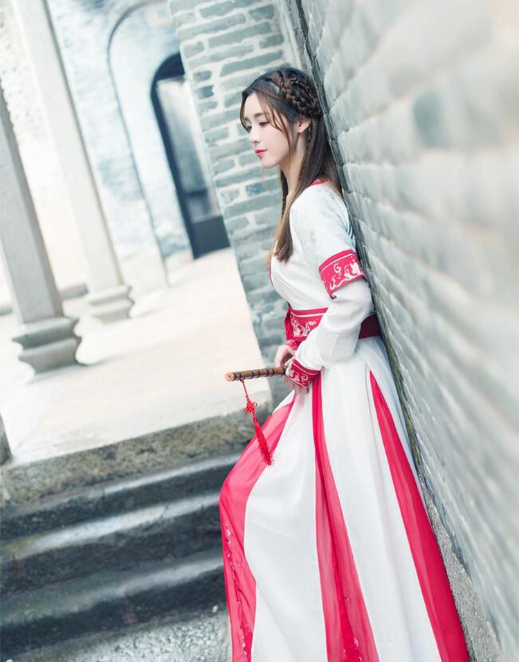 家佳樂(lè)文學(xué)古裝漢元素表演服