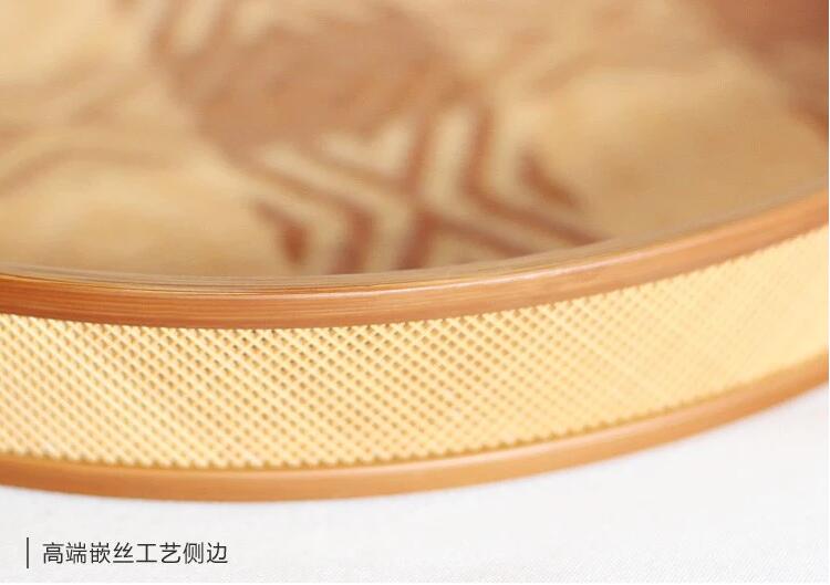 家佳樂文學(xué)家用竹編茶點收納托盤