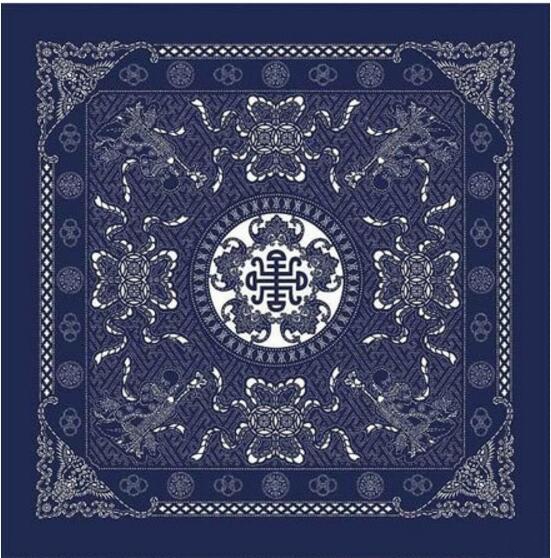 家佳樂(lè)文學(xué)藍(lán)印花布