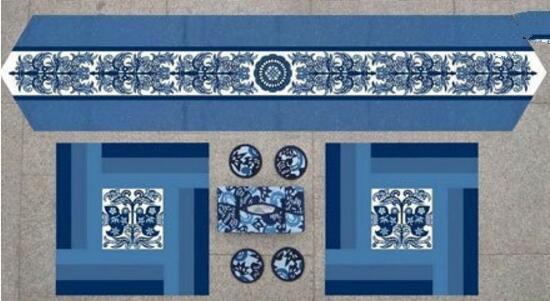 家佳樂(lè)文學(xué)藍(lán)印花布