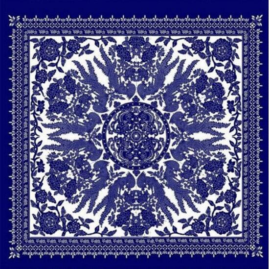 家佳樂(lè)文學(xué)藍(lán)印花布