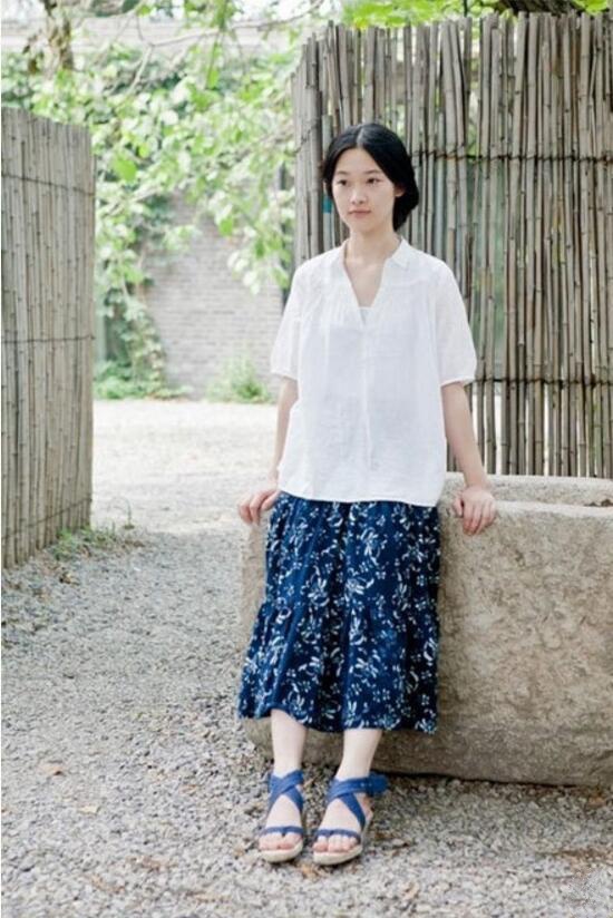 家佳樂(lè)文學(xué)藍(lán)印花布