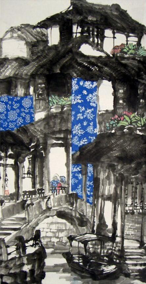 水鄉(xiāng)藍印花布｜曹舒天