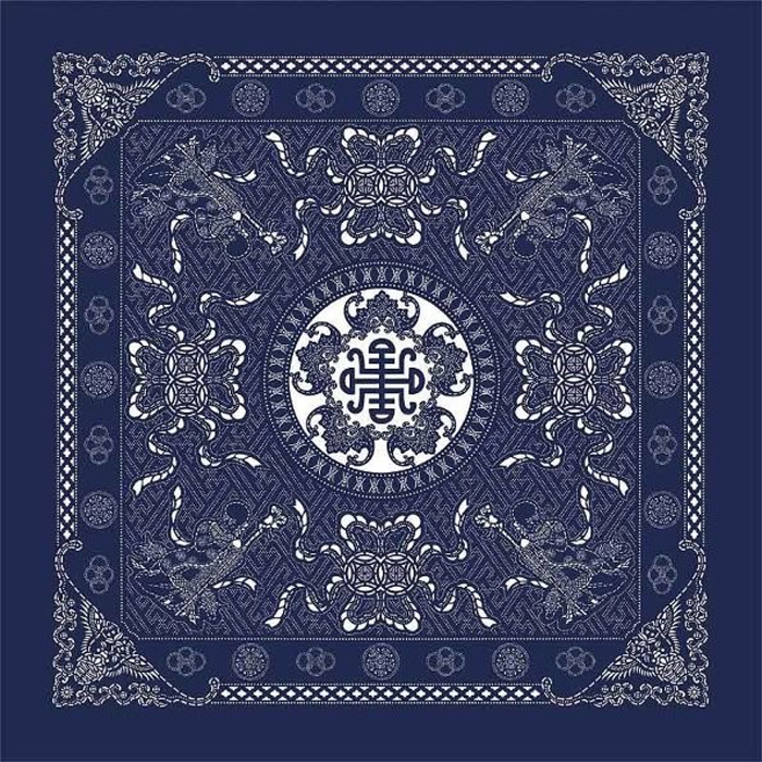 中國經典：藍印花布
