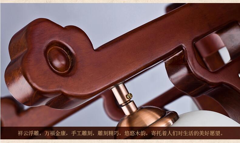 仿古中式實木吸頂燈燈具