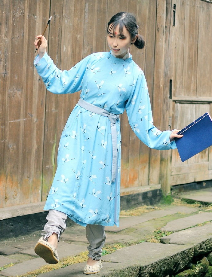 漢服圖片 唐代圓領(lǐng)袍