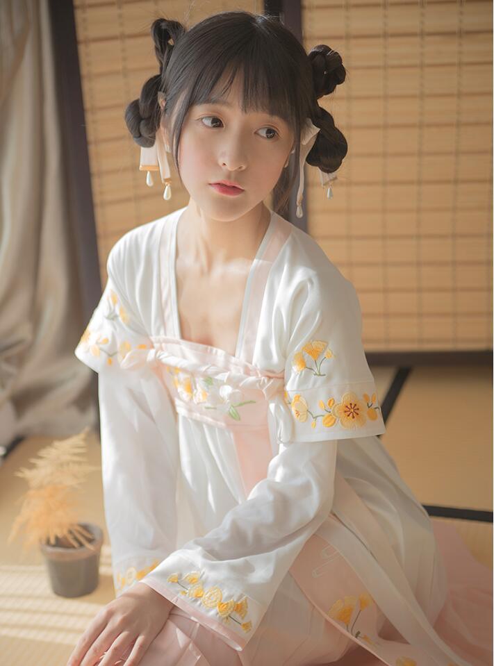 秋風詞一體式連衣裙 漢服