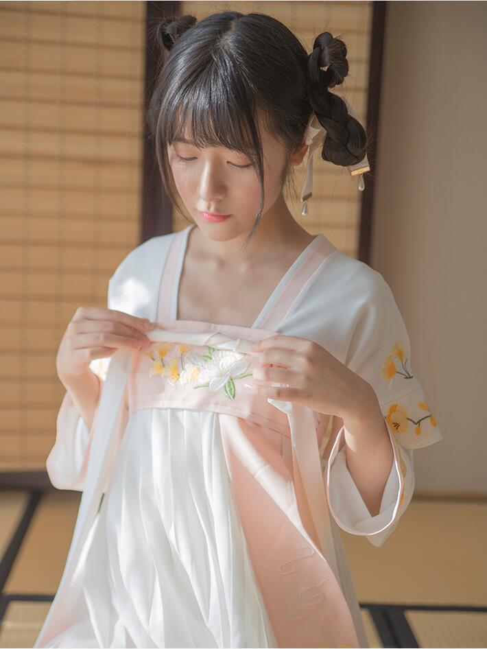 秋風詞一體式連衣裙 漢服