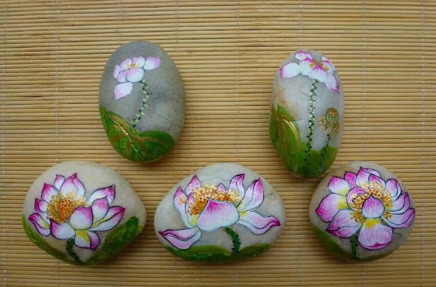 石頭彩繪 家佳樂文學(xué)彩繪