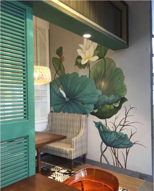 墻面彩繪藝術(shù)，彩繪圖片