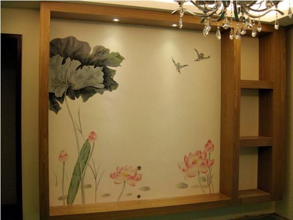 墻面彩繪藝術(shù)，室內(nèi)彩繪