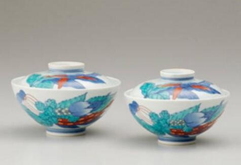 日本彩繪瓷器，彩繪圖片