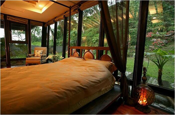 花蓮回音谷森林，民宿玻璃房民宿