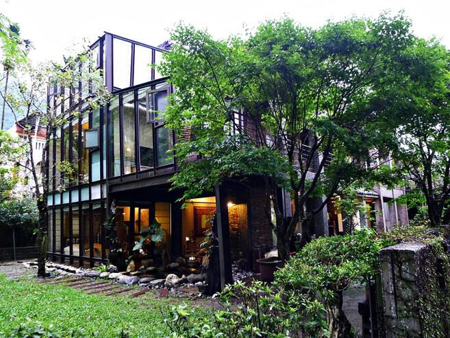 花蓮回音谷森林，民宿玻璃房民宿