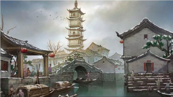 家佳樂(lè)文學(xué)國(guó)漫短片《元日》高清古風(fēng)圖片