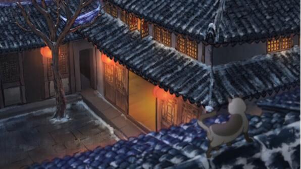 家佳樂(lè)文學(xué)國(guó)漫短片《元日》高清古風(fēng)圖片