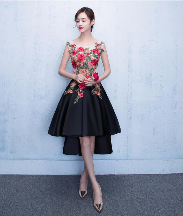 復(fù)古家佳樂文學(xué)蕾絲綁帶中式禮服