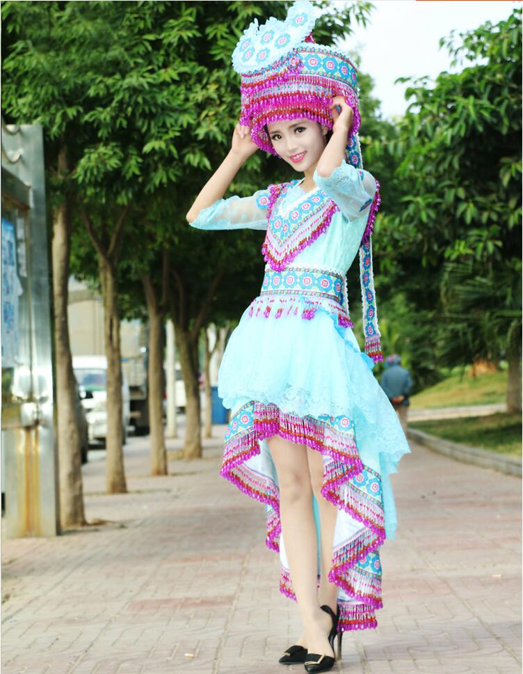 家佳樂(lè)文學(xué)民族服裝苗族服飾