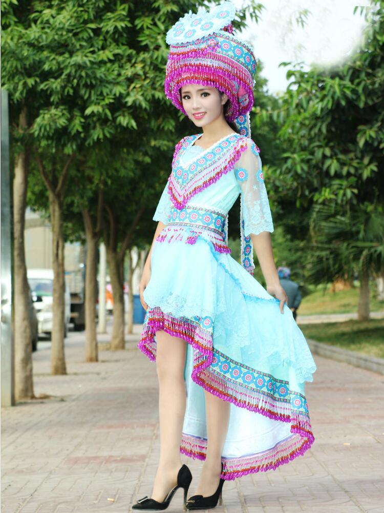 家佳樂(lè)文學(xué)民族服裝苗族服飾