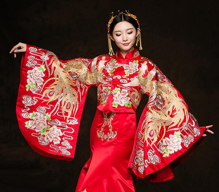 東方韻味新娘禮服家佳樂文學(xué)中式禮服