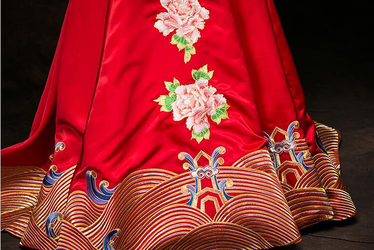 東方韻味新娘禮服家佳樂文學(xué)中式禮服