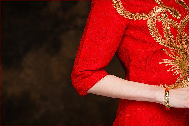 家佳樂文學禮服中式新娘禮服圖片