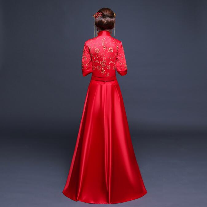 家佳樂文學(xué)秀禾服新娘嫁衣中式禮服