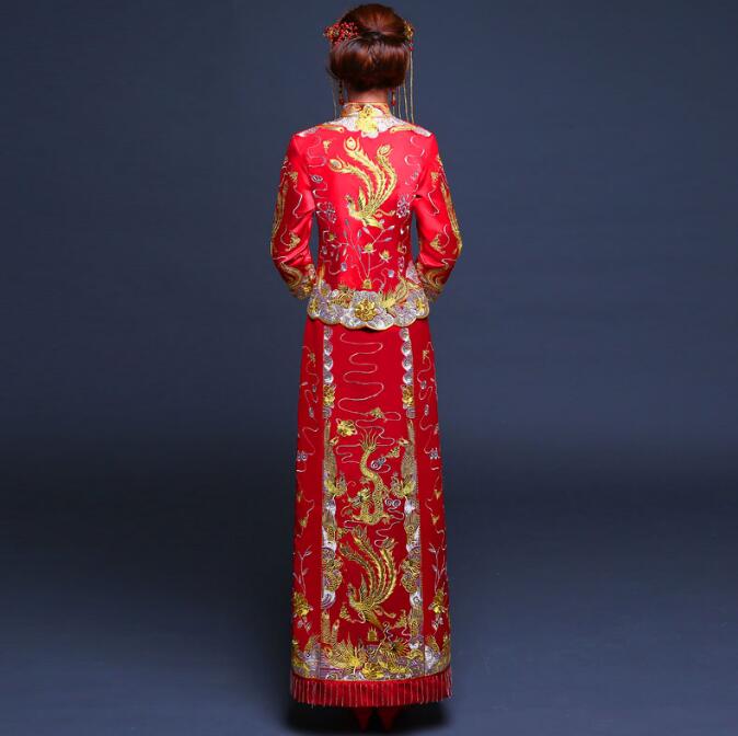 家佳樂(lè)文學(xué)秀禾服新娘喜服中式禮服