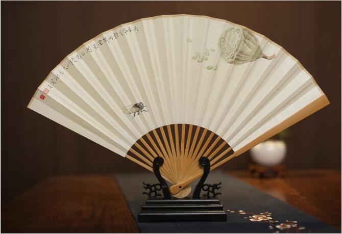 家佳樂文學(xué)玉竹折扇圖片